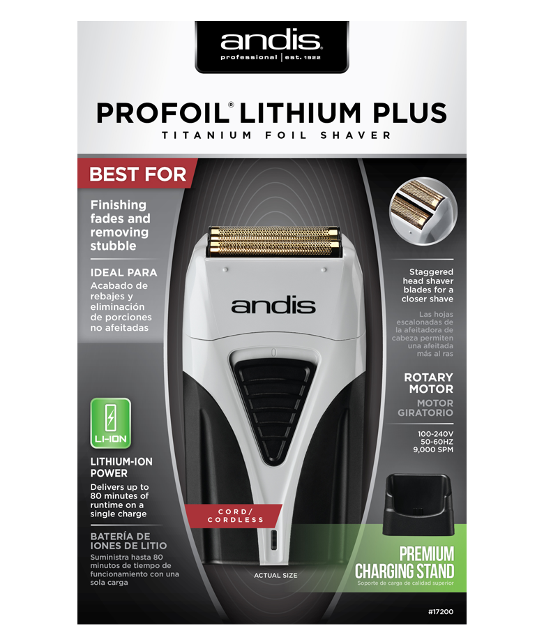 ANDIS Profoil Lithium Plus