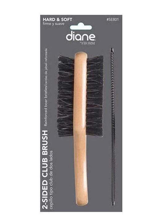 DIANE SE801 Reinforced Boar 2 Sided Club Brush