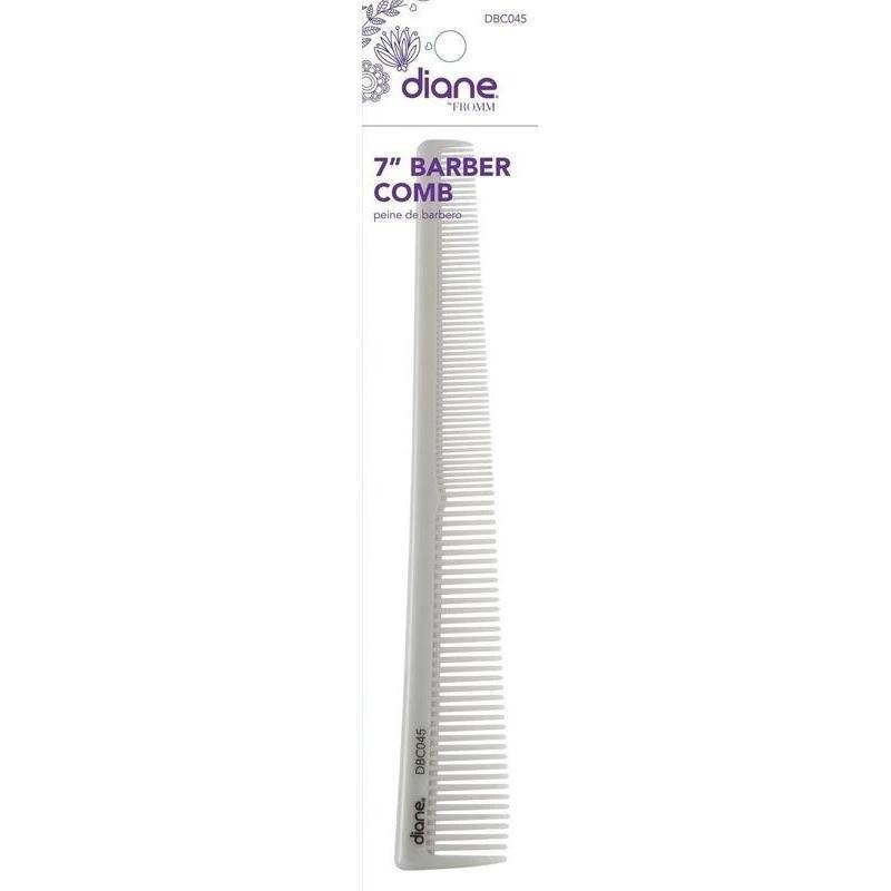 DIANE DBC045 7.25" Barber Comb Grey